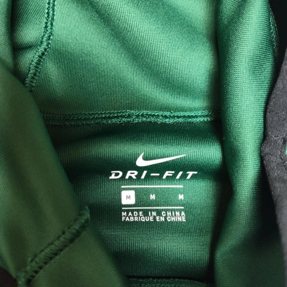 Michigan State Sweatshirt‎ Mens Medium Green NCAA Football Nike Dri-FIT Hoodie